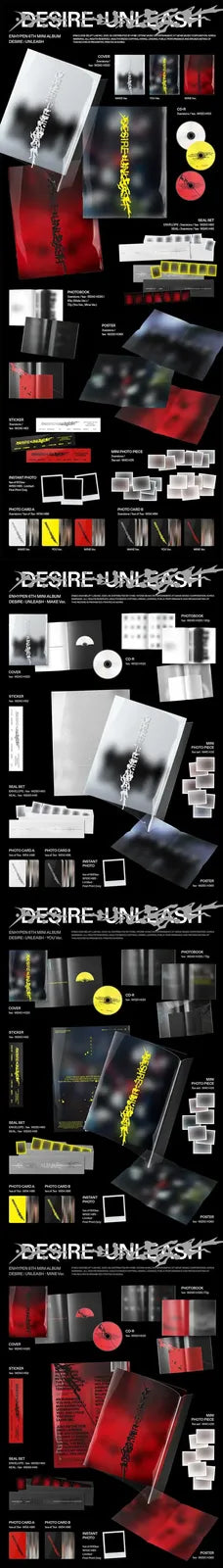 ENHYPEN Desire Unleash Album (Select Ver.) - ENHYPEN ENGENE Kpop Album