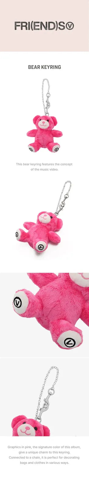 BTS V - FRI(END)S - Bear Keyring