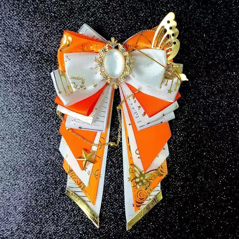 Royal Style Lightstick Bow orange white