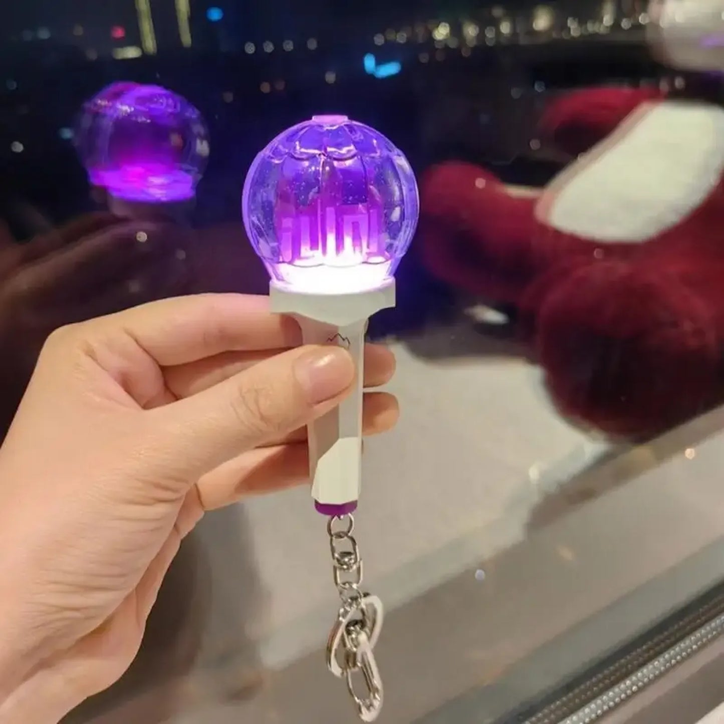 I-DLE Mini Lightstick Light-up Keychain