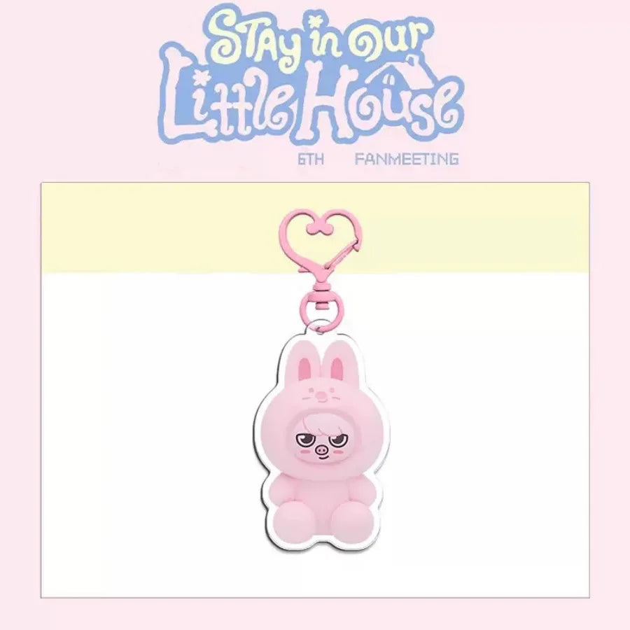 SKZOO 'STAY in Our Little House' Charm Keyring - Stray Kids SKZ Keyring