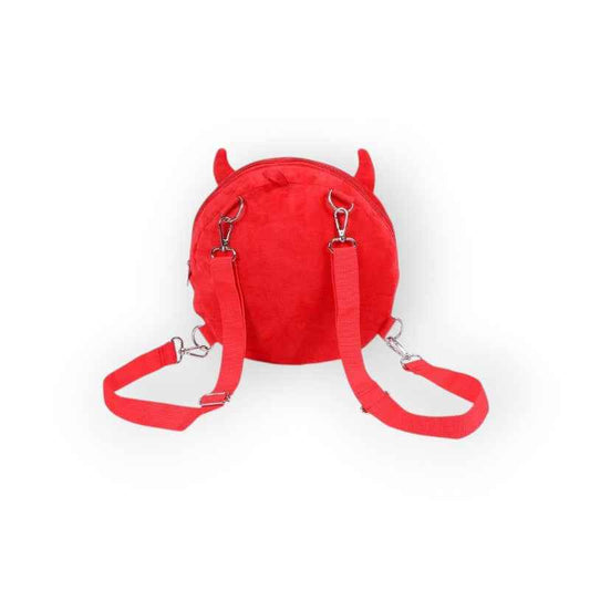 Devil Horn Plush Backpack Red - BABYMONSTER Backpack