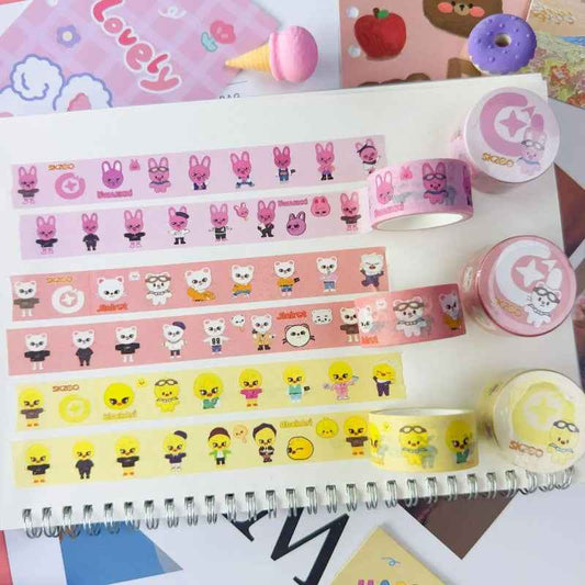 SKZOO Washi Paper Tape BbokAri - Stray Kids SKZ Felix Washi Tape