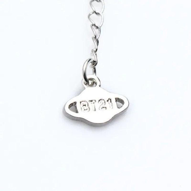 BT21 Metal Charm Bracelet - BTS Bangle