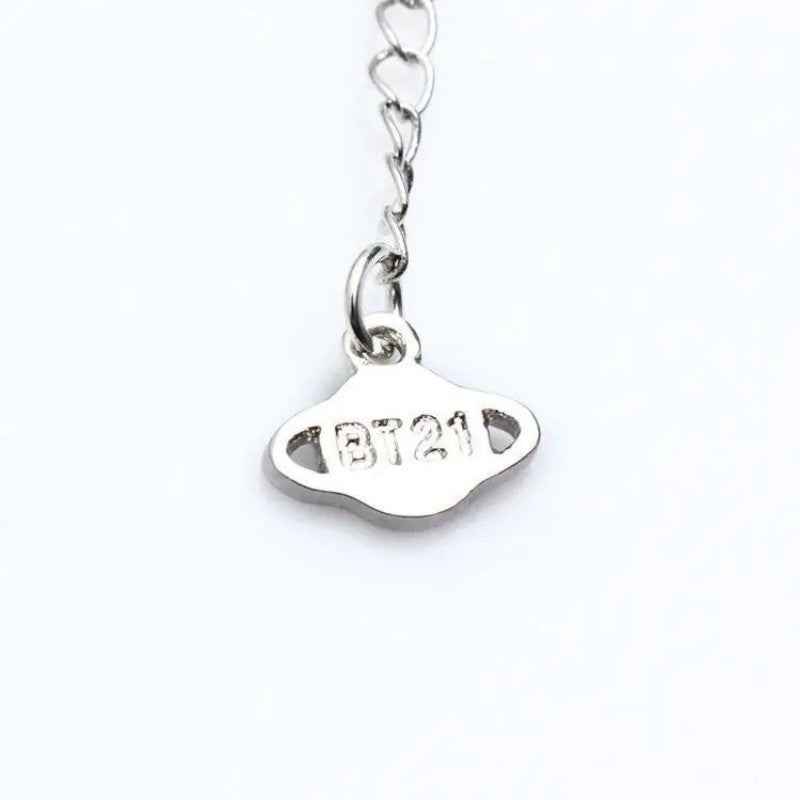 BT21 Metal Charm Bracelet - BTS Bangle