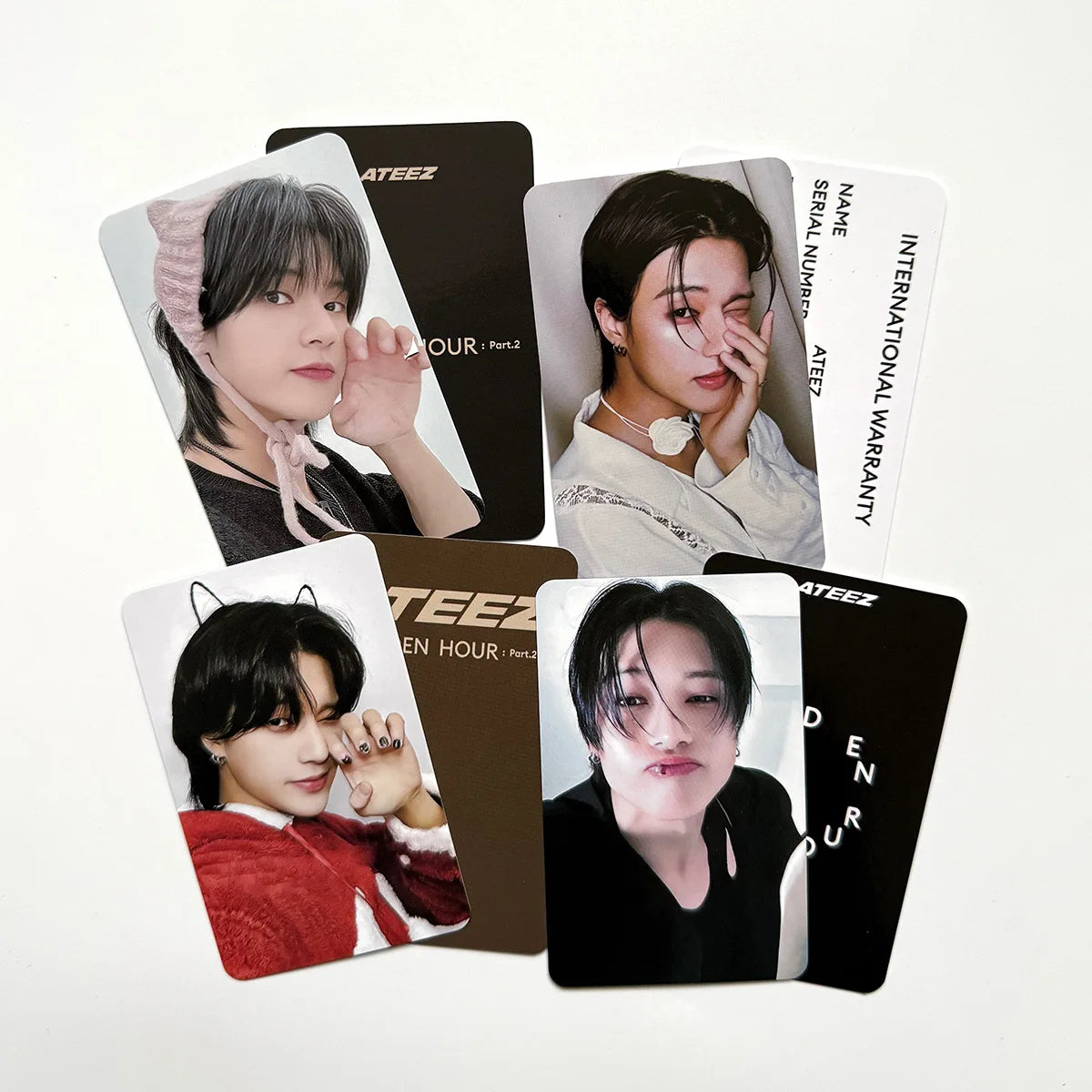 ATEEZ Album GOLD HOUR: Part 2 Series - Album Phototcards