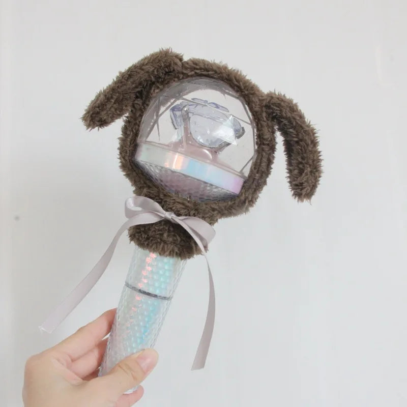 SEVENTEEN Lightstick Rabbit Ears Plush Light Cover Brown