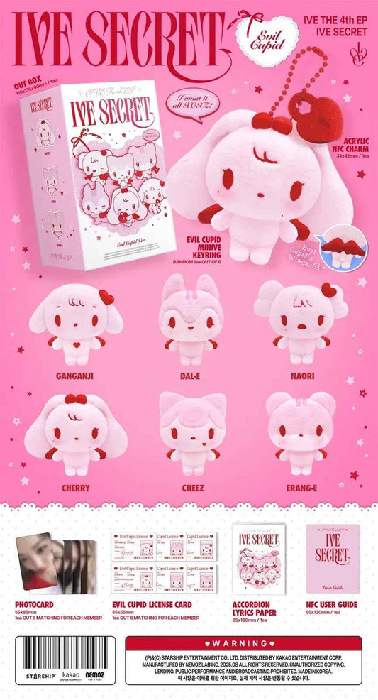IVE SECRET 4th Mini Album Evil Cupid Platform Ver. - IVE Album