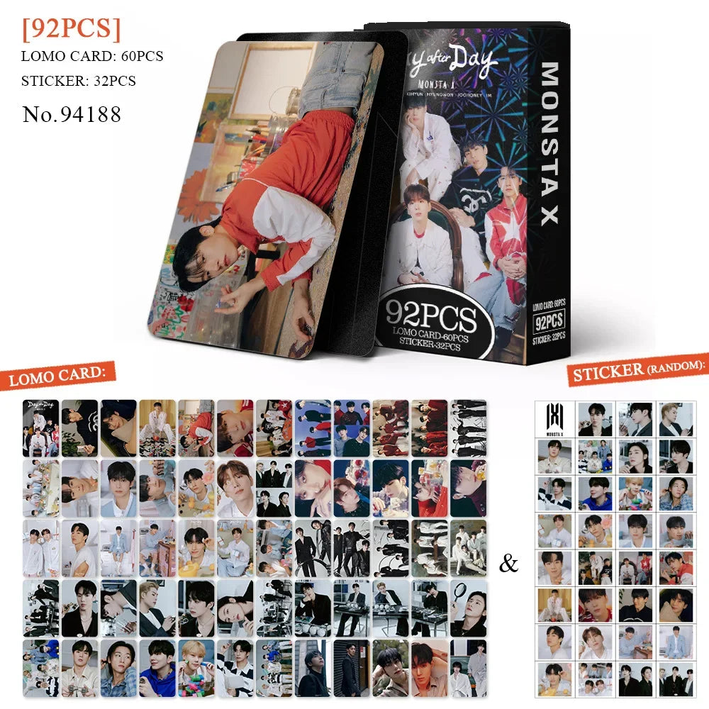 Monsta X Lomo Cards and Stickers MonstaX 94188