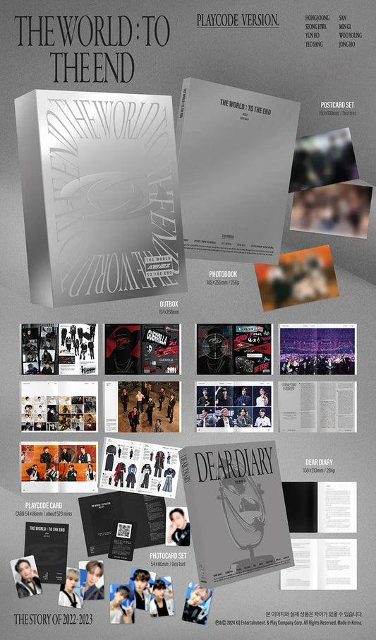 ATEEZ The World To The End Play Code Digital Album - ATEEZ ATINY Kpop Album