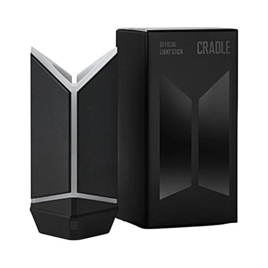 Lightstick Shop official BTS ARMY Bomb Ver.4 black charging cradle with matching display box