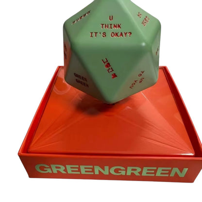 CORTIS GREENGREEN_playextended Dice version full album contents laid out