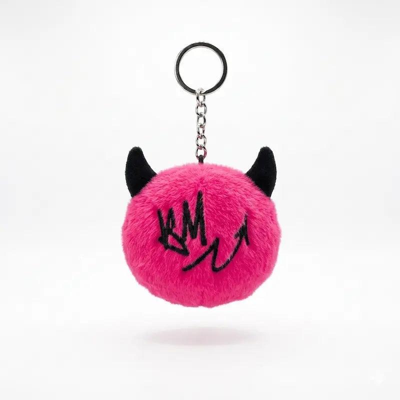 Devil Horn 10cm Plush Keyring Pink - BABYMONSTER Plush