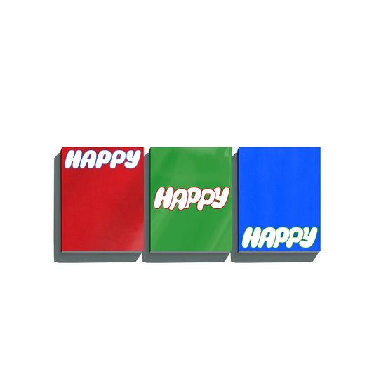 (Set/Album 3 Ver.) Jin (BTS) - Solo Album Happy korea