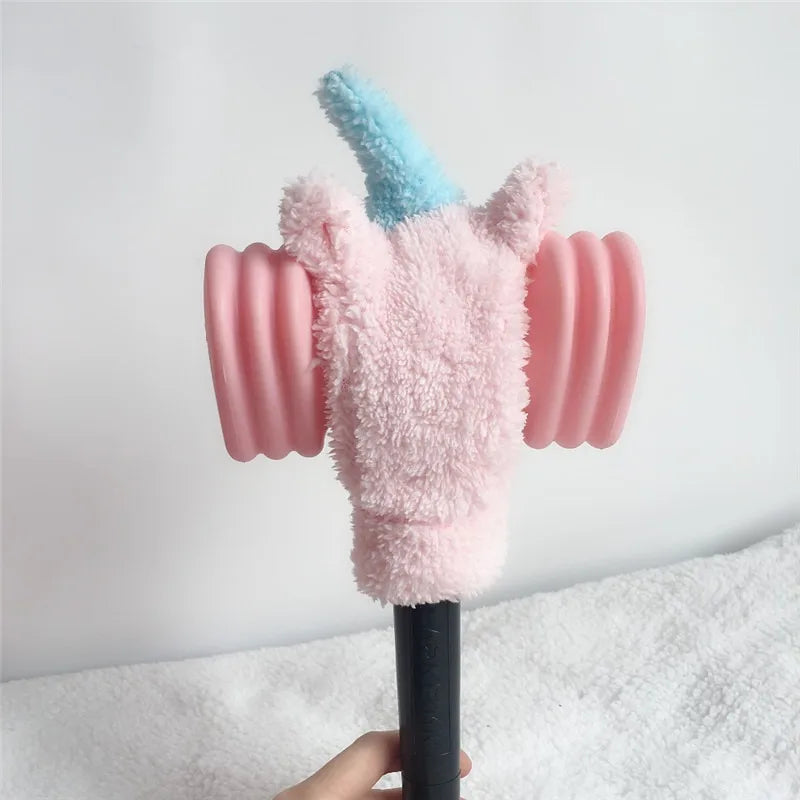 Blackpink Lightstick Rabbit Plush Cover Black