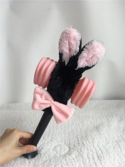 Blackpink Lightstick Rabbit Plush Cover Black
