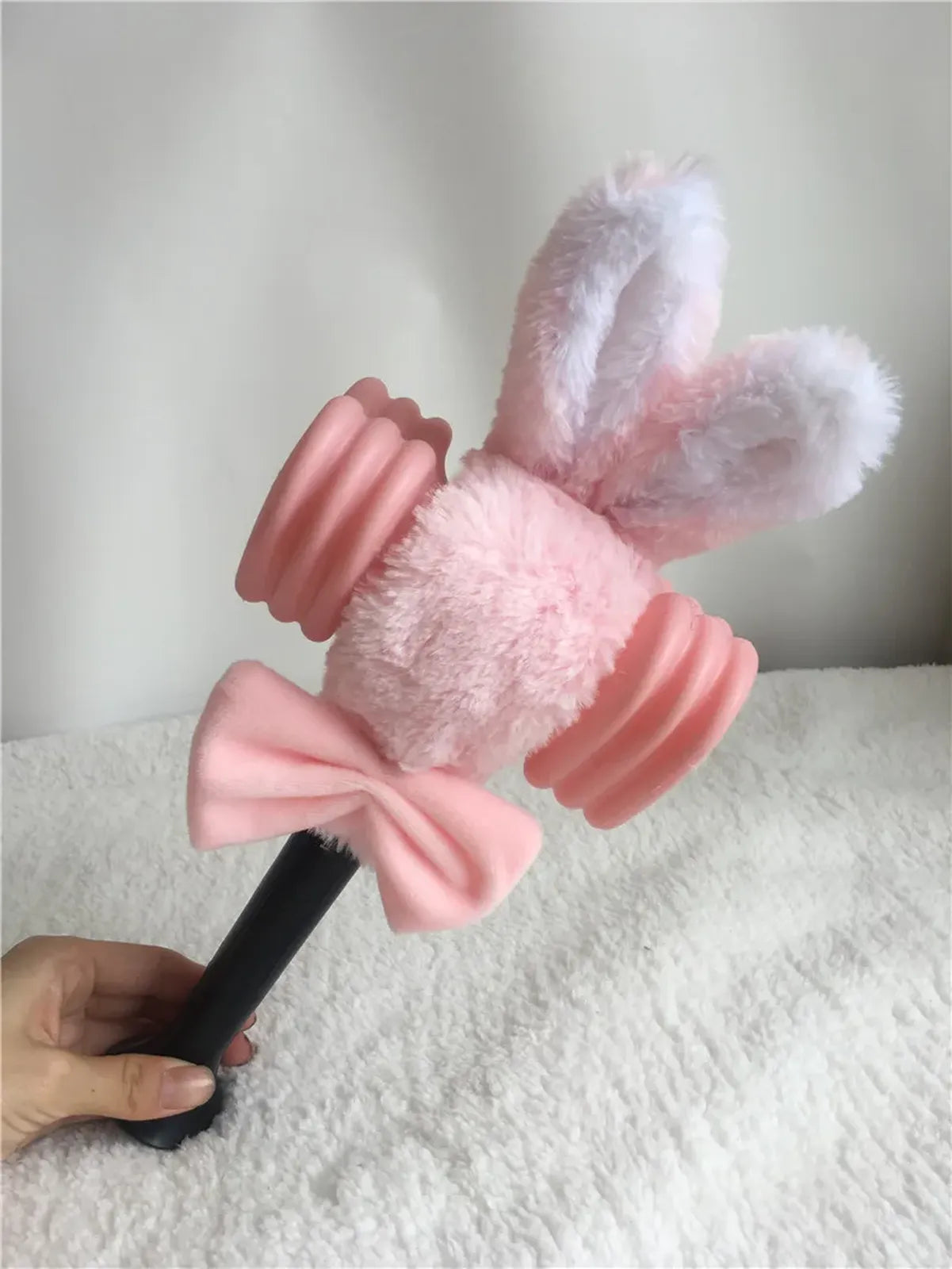 Blackpink Lightstick Rabbit Plush Cover Black B6