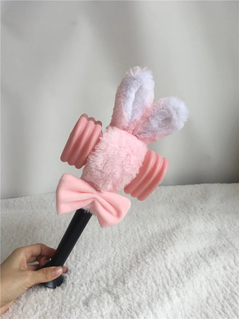 Blackpink Lightstick Rabbit Plush Cover Black