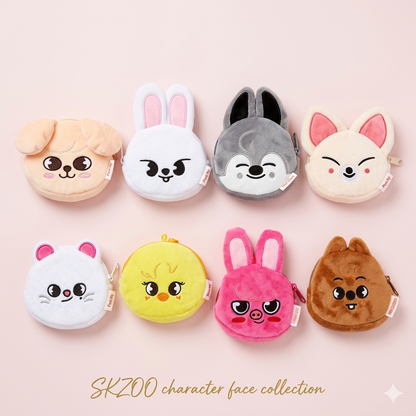 SKZOO Plush Coin Purse Mini Wallet - Stray Kids SKZ Kpop Plush
