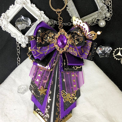 Royal Style Lightstick Bow black purple