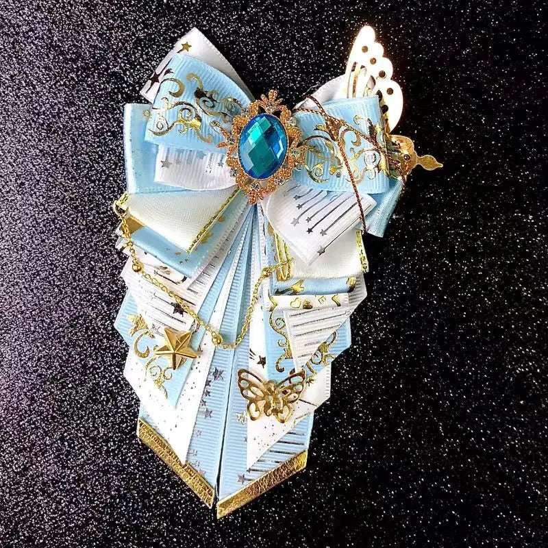 Royal Style Lightstick Bow blue white