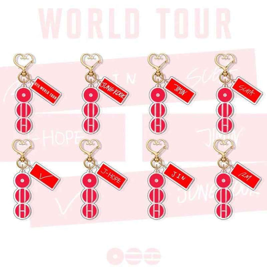 BTS Members Acrylic Keychain - BTS Keyring