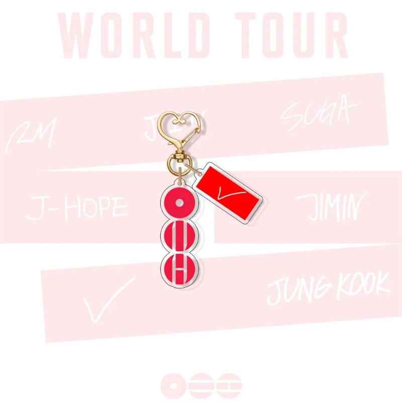 BTS Members Acrylic Keychain - BTS Keyring