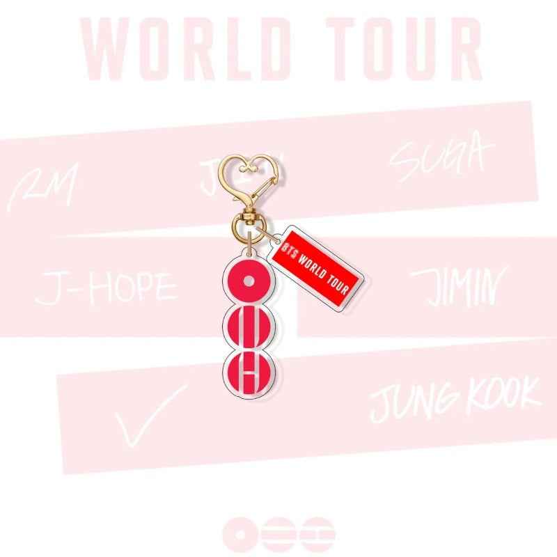 BTS Members Acrylic Keychain - BTS Keyring