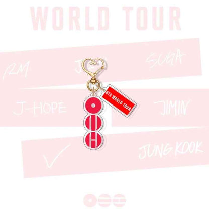 BTS Members Acrylic Keychain - BTS Keyring