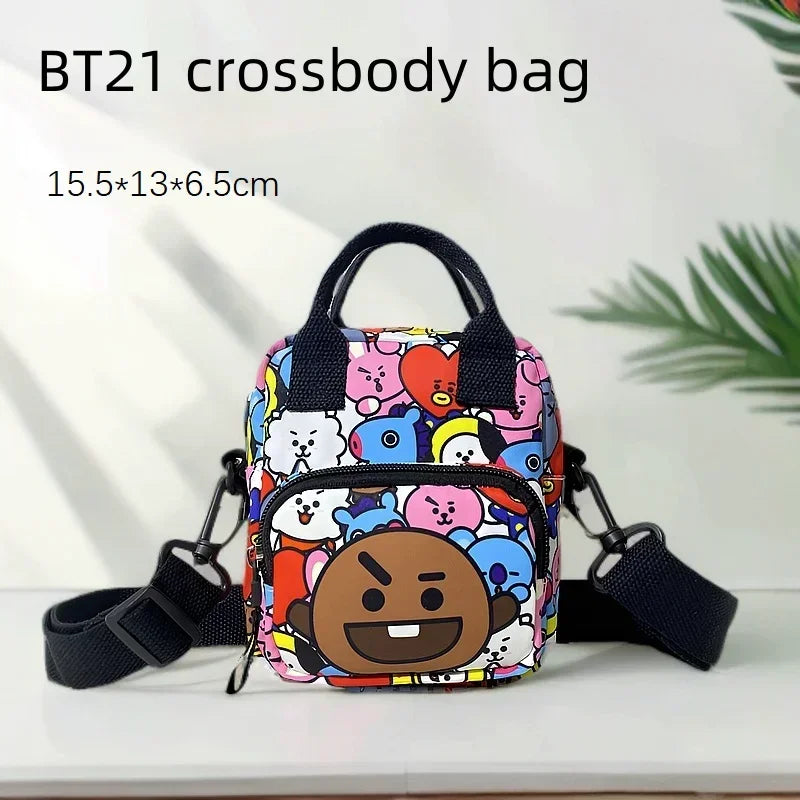 [BTS] BT21 Character Shoulder Bag Shooky 16cmX13cm