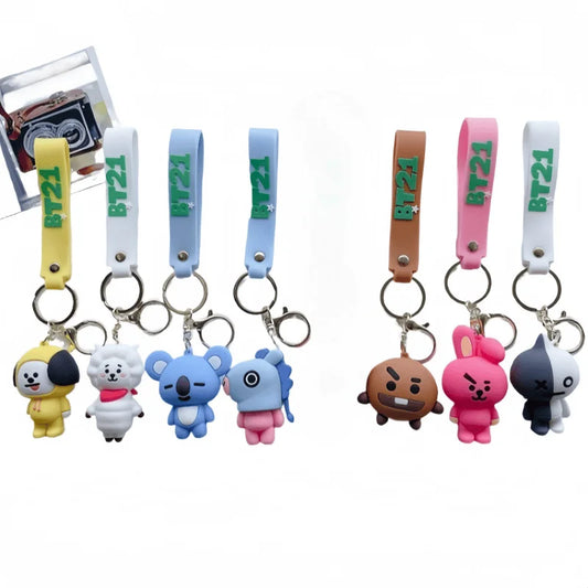 [BTS] BT21 Keychain Backpack Pendant