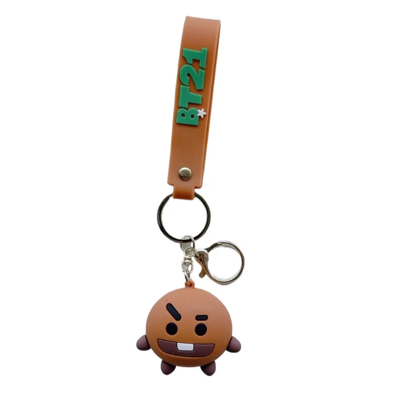 [BTS] BT21 Keychain Backpack Pendant