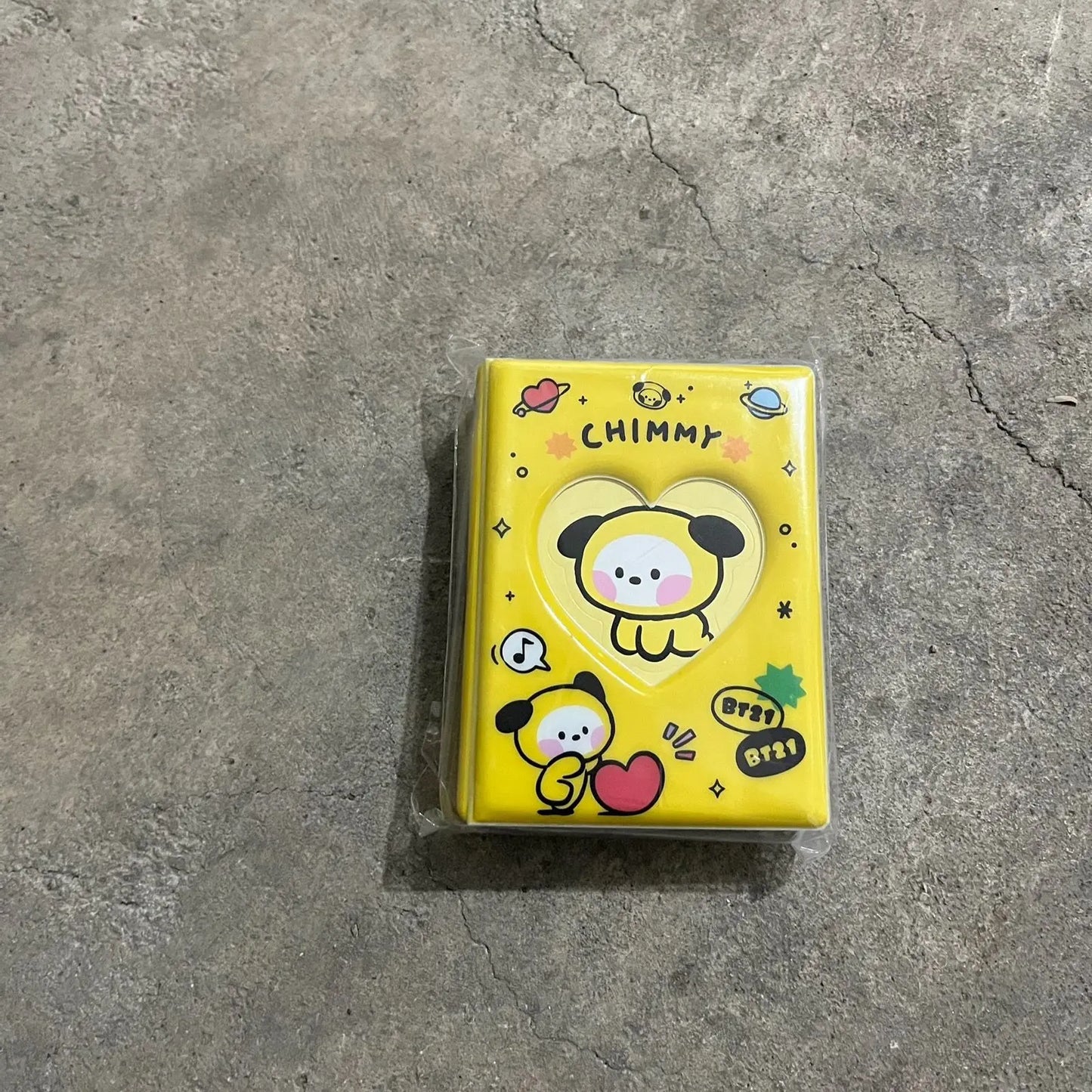 [BTS] BT21 Photocard Book 32pcs chimmy with Pendant
