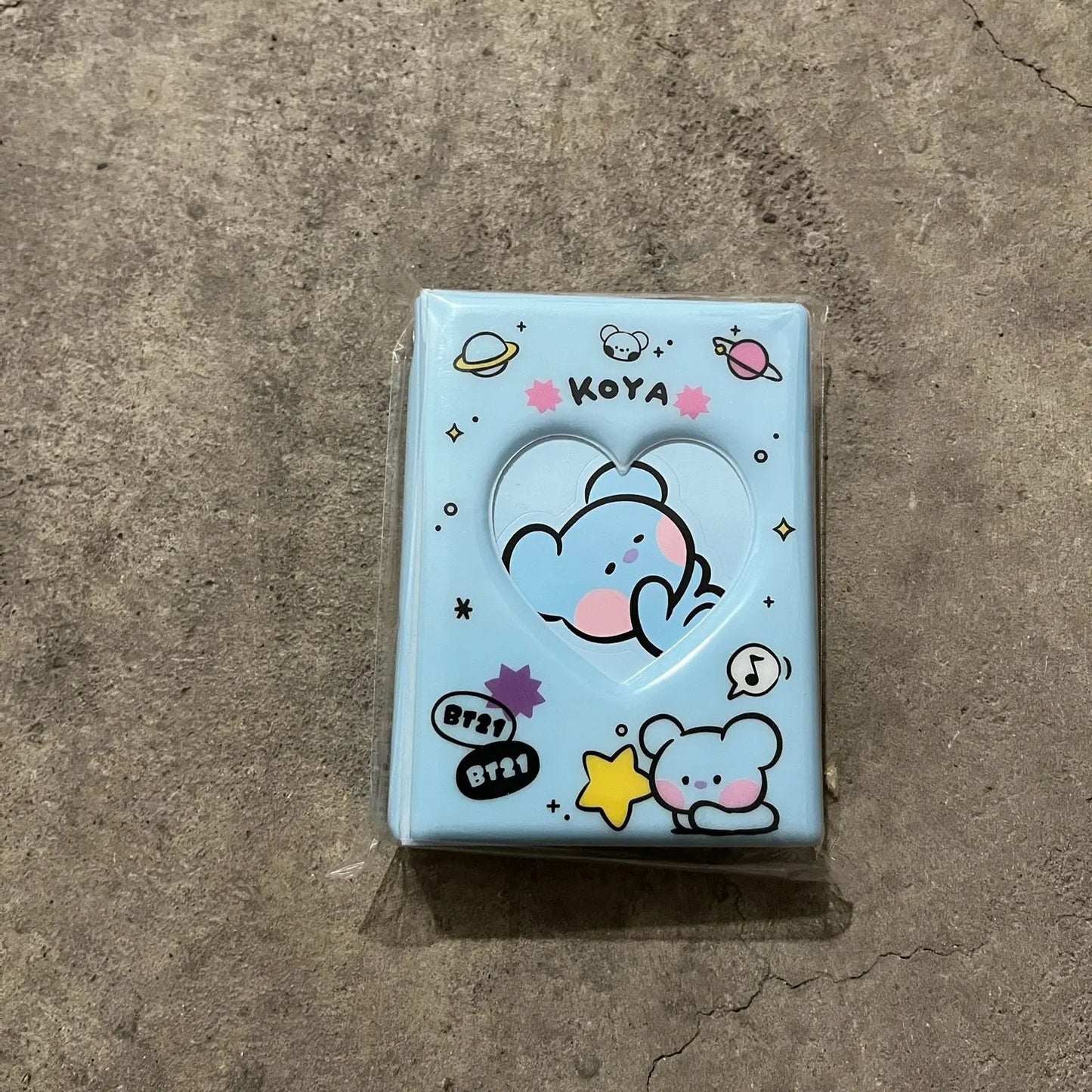 [BTS] BT21 Photocard Book 32pcs koya with Pendant