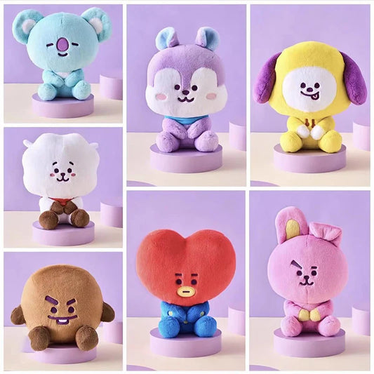 [BTS] BT21 Plush Doll Sitting Pose