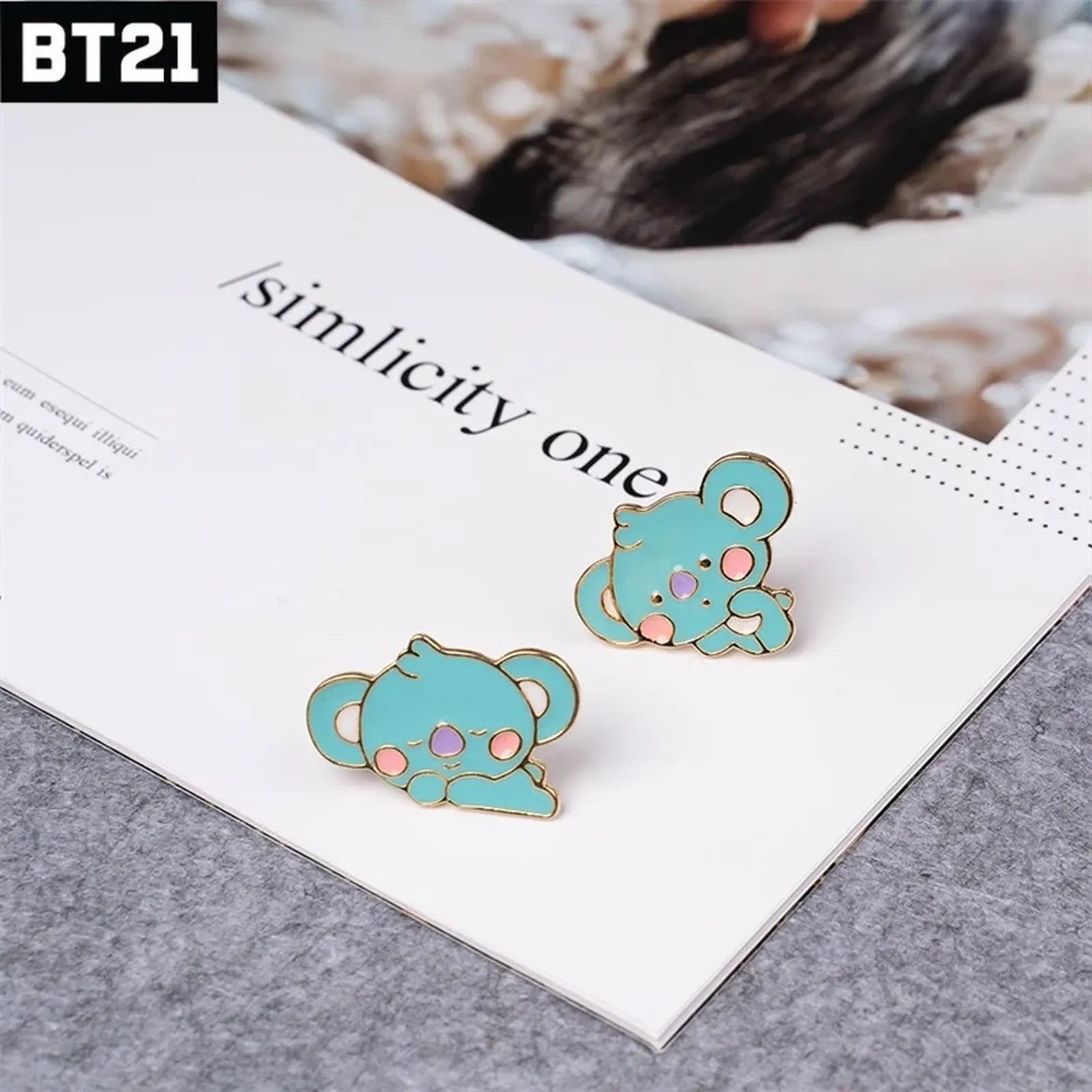 [BTS] BT21 Pins Collection KOYA-2PCS