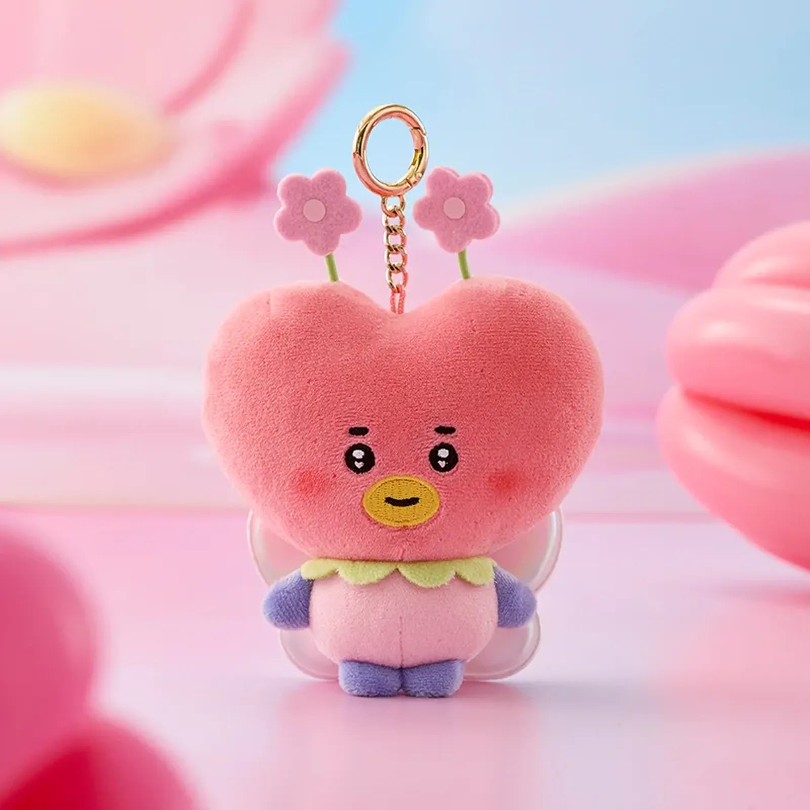 [BTS] BT21 Plush Doll Keychain Pendant TaTa
