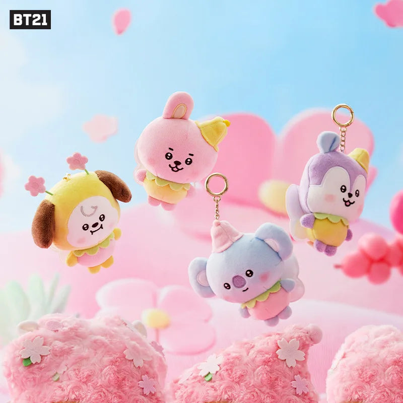 [BTS] BT21 Plush Doll Keychain Pendant