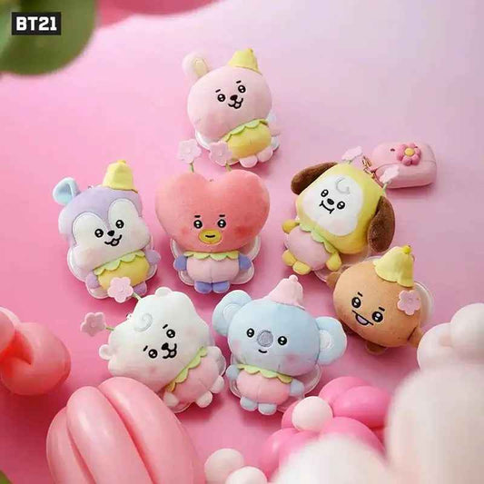 BT21 Plush Doll Keychain Pendant - BTS