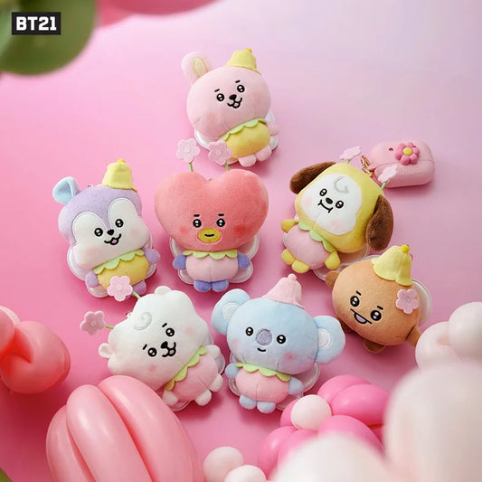 [BTS] BT21 Plush Doll Keychain Pendant