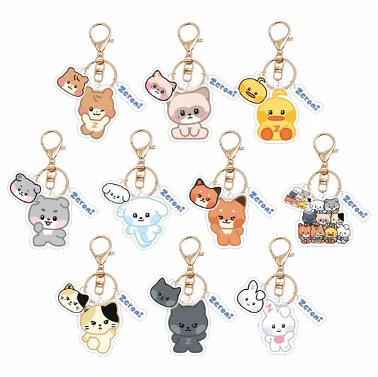 [ZEROBASEONE] Zeroni Collection Keychains