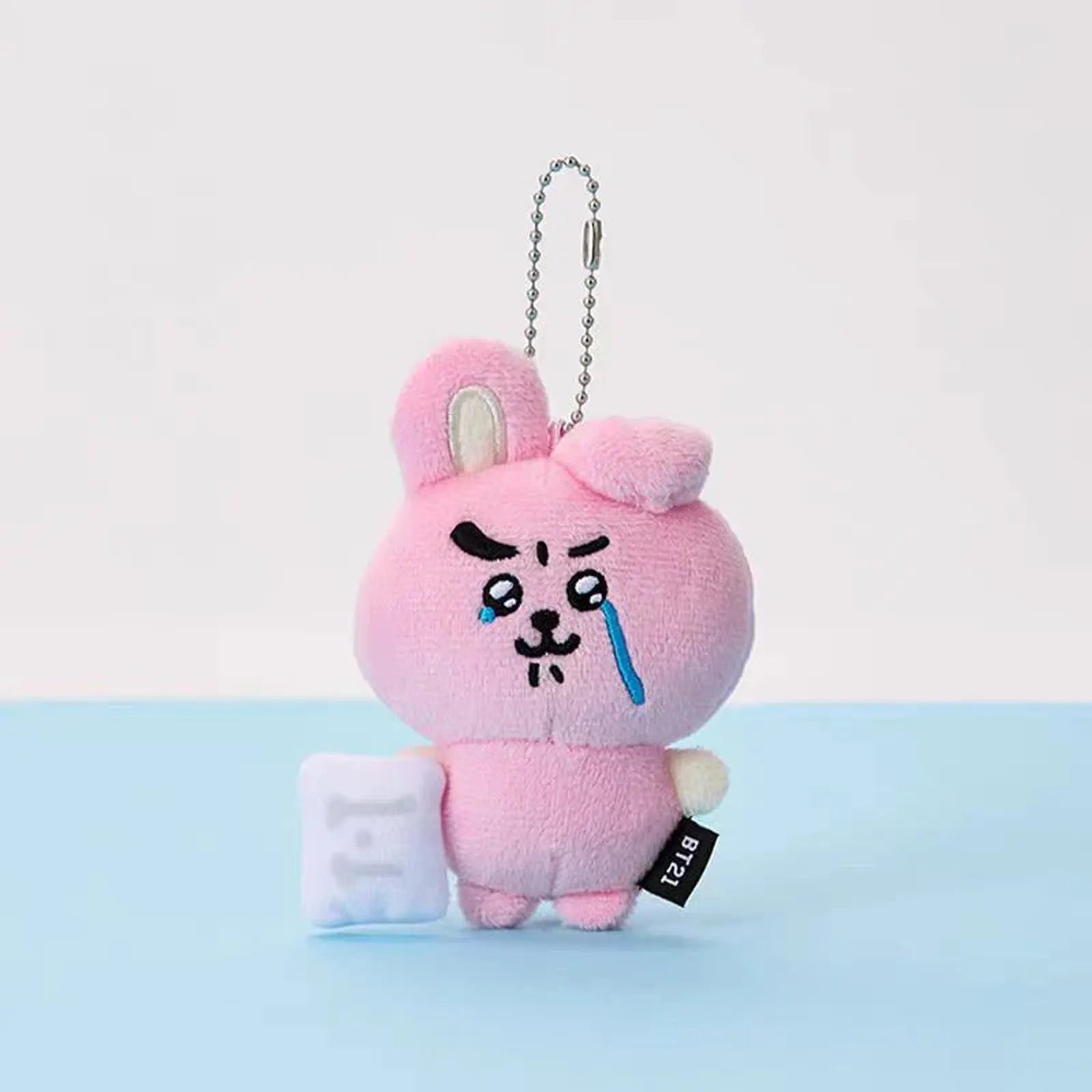 [BTS] BT21 TearDrop Plush Keyring Today's Face libnasd05