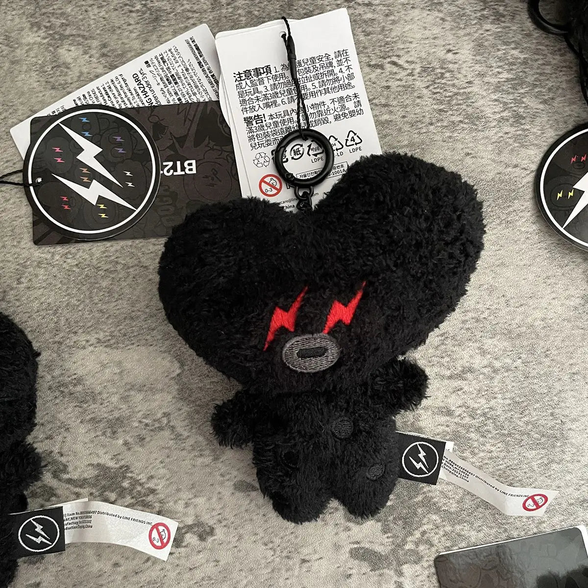 [New Fragment X BTS] BT21 Plush Colleciton KeyChain 11cm tata