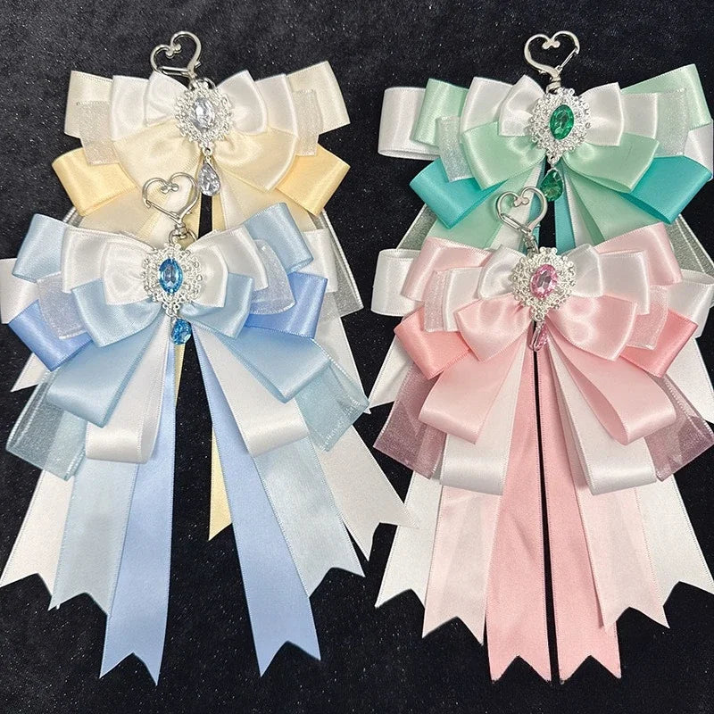 Satin Layered Lightstick Bow