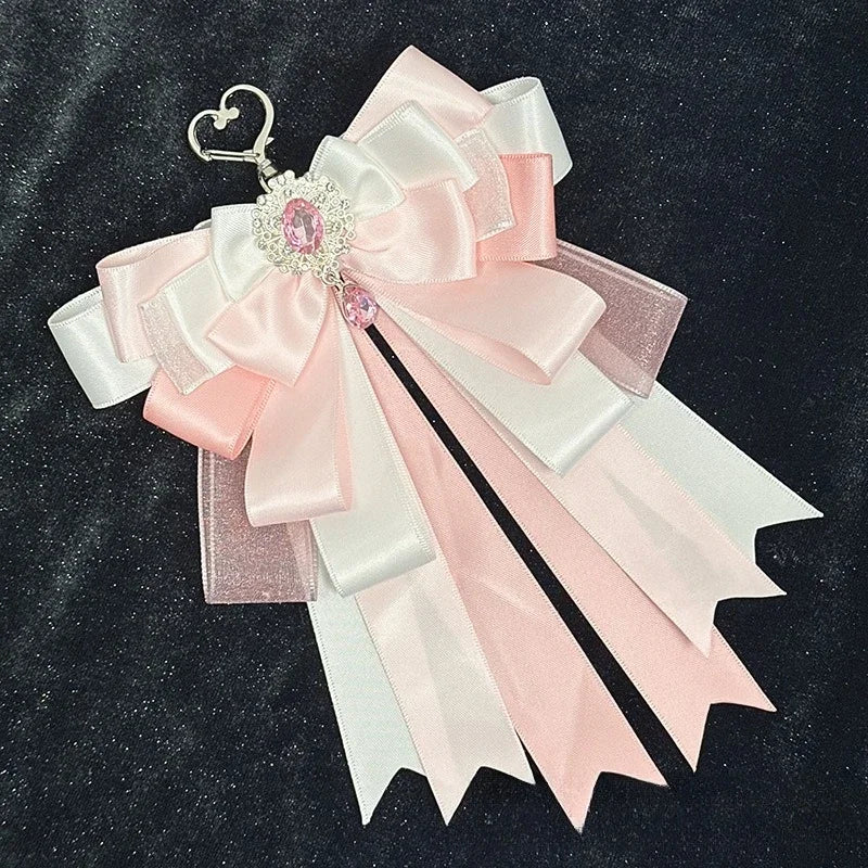 Satin Layered Lightstick Bow