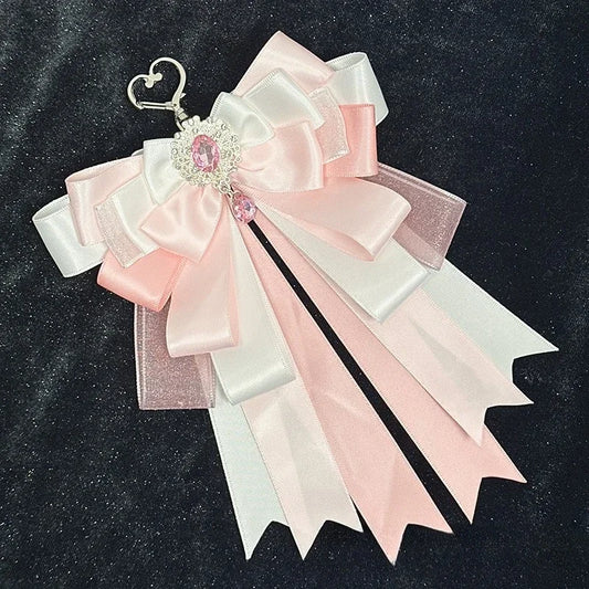 Satin Layered Lightstick Bow