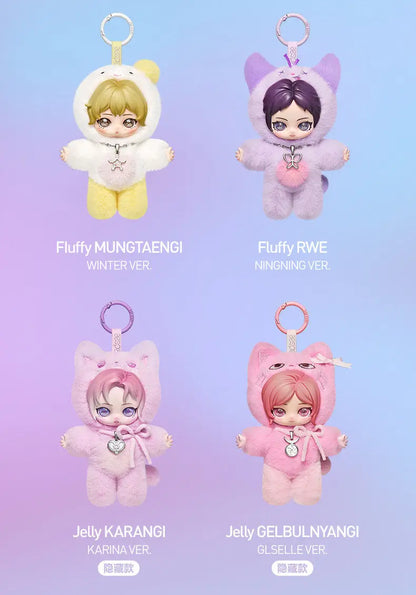 aespa Fluffy Club Series Plush Doll Pendant - aespa MY Plush Pendant