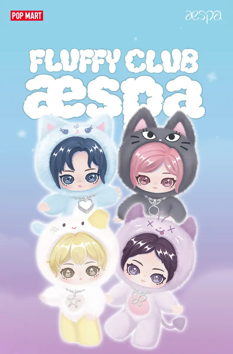 aespa Fluffy Club Series Plush Doll Pendant - aespa MY Plush Pendant