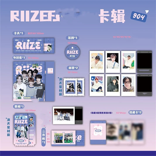 RIIZE Gift Pack (Cards, Stickers, Pins) RIZE Option 1