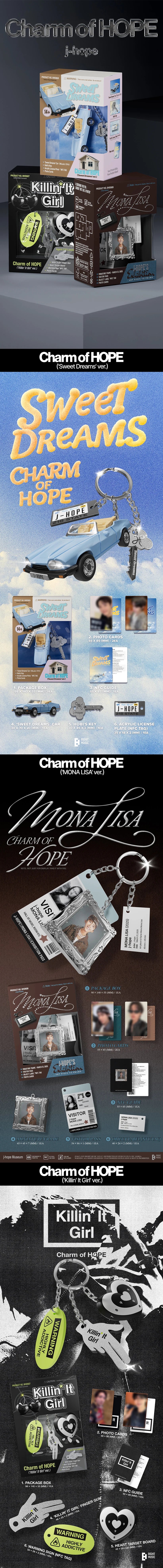 BTS J-HOPE - CHARM OF HOPE (MONA LISA VER.)